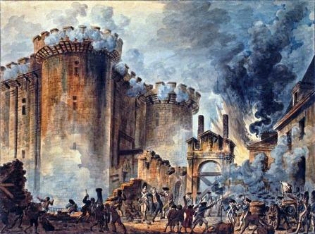 42. 14 июля, В этот день вся Франция празднует историческое событие — взятие Бастилии