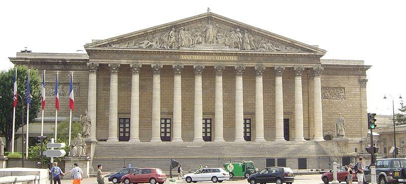 63. Национальное собрание (парламент здания) в Париже