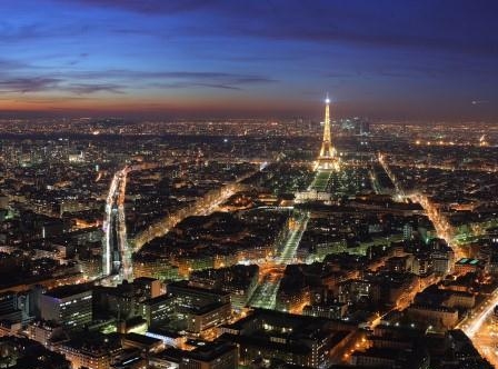 135. Париж ночью