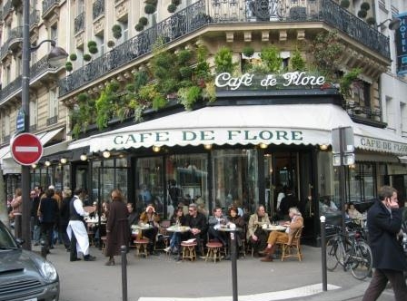 149. Кафе де Флор в Париже