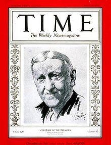 58. Уильям Вудин на обложке журнала Time в 1933 году