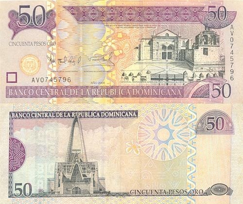 Национальная валюта - доминиканский песо