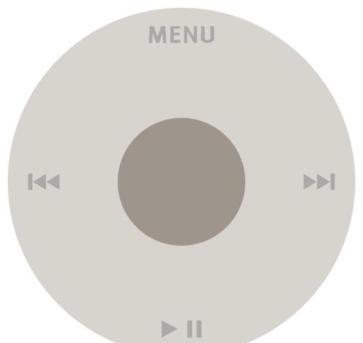 75. Фирменный Click Wheel от iPod