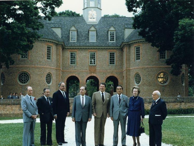 9. Президент принял участие в заседании G7 в США 1983rd