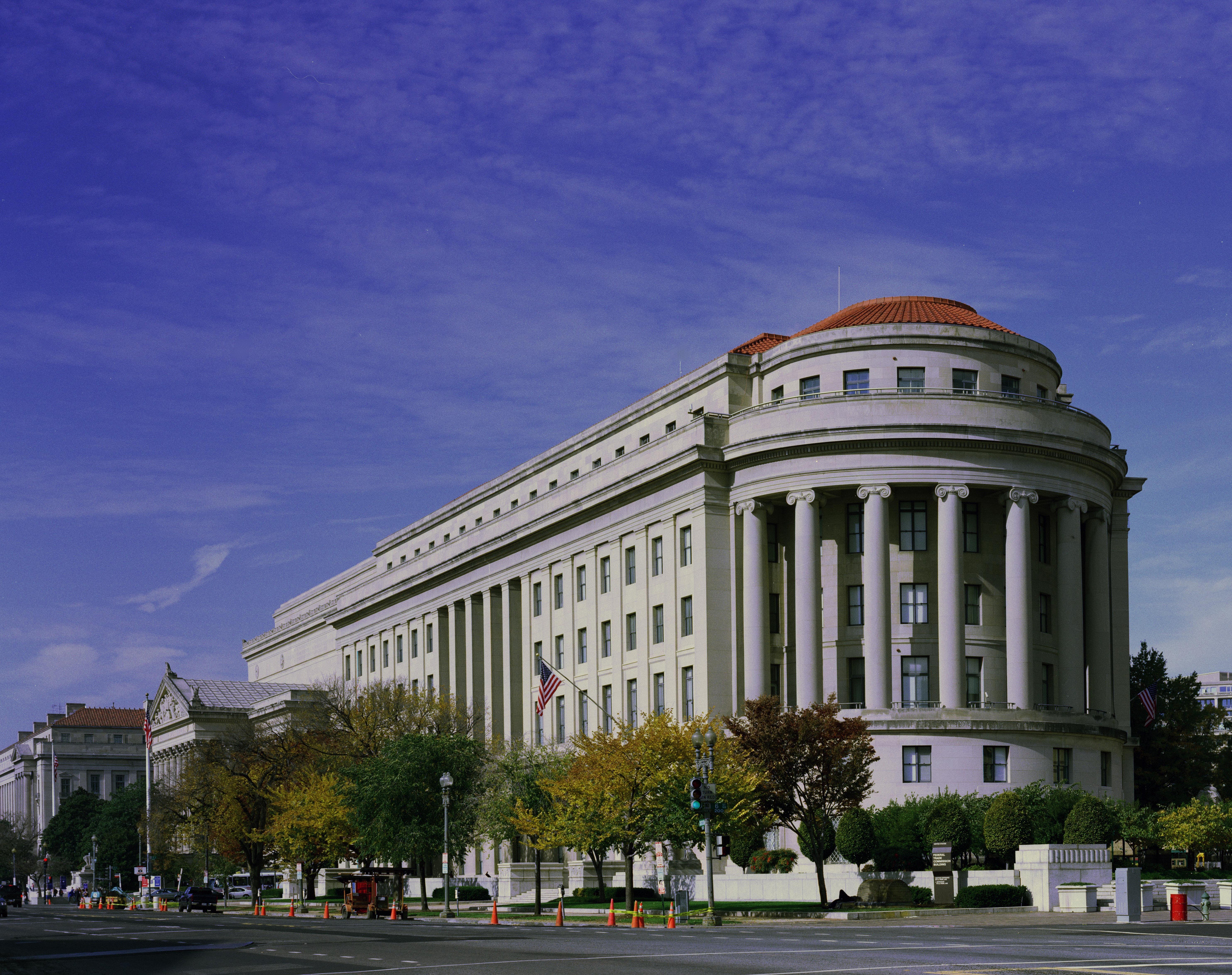 2. Здание штаб-квартиры FTC в Вашингтоне