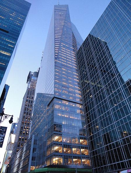 3. Башня банка Америки в Нью-Йорке
