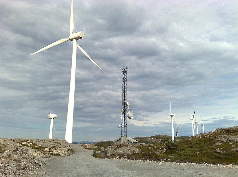 31. Ветряная электростанция Hundhammarfjellet, Норвегия