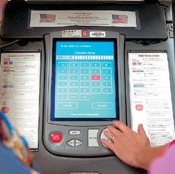 6.5 Машины для голосования были установлены в Техасе к выборам 2006