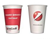 6.2 Логотип UniCredit на пластиковом стаканчике