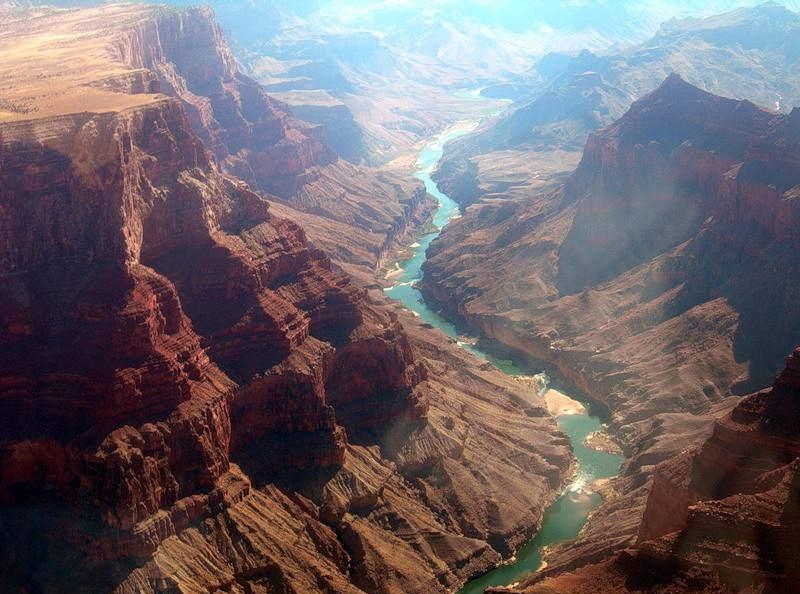 каньон реки Колорадо в США