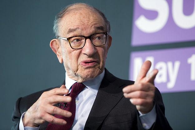 Алан Гринспен финансовое лицо Федеральной резервной системы