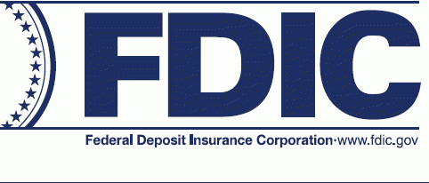 Логотип Федеральной корпорации страховых депозитов,защищающей депозиты ФРС