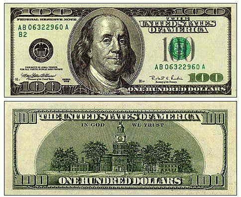100 долларов США