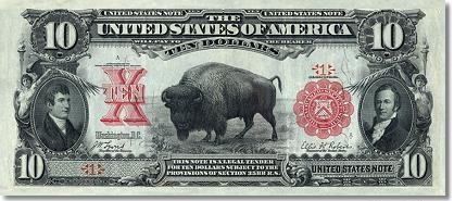 Старинный доллар США