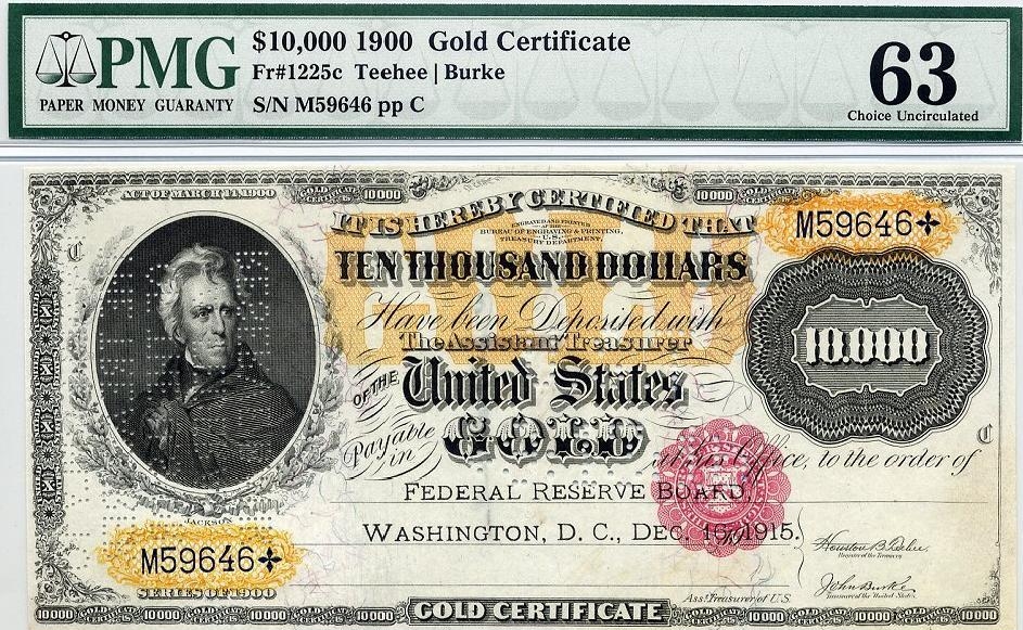 United States Gold Certificates