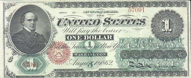 1доллар 1862г