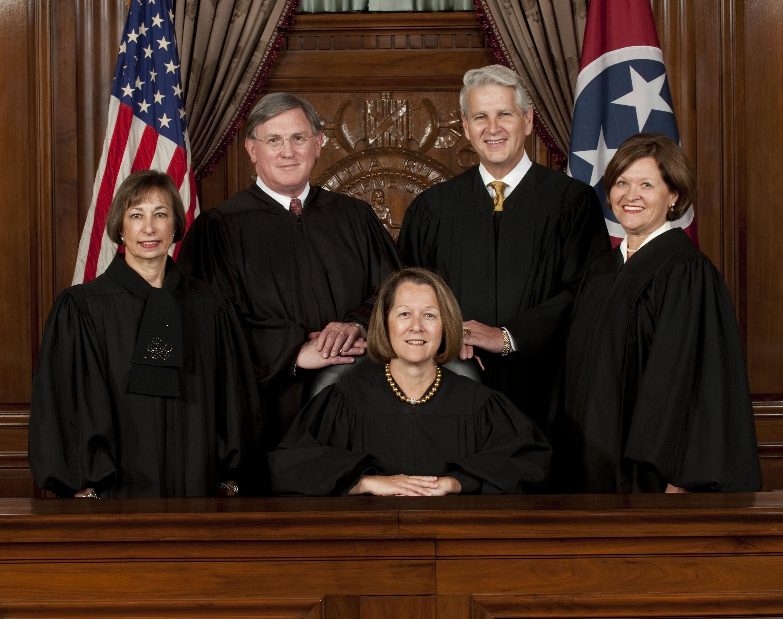 Судьи Верховного федерального суда США на рабочем месте