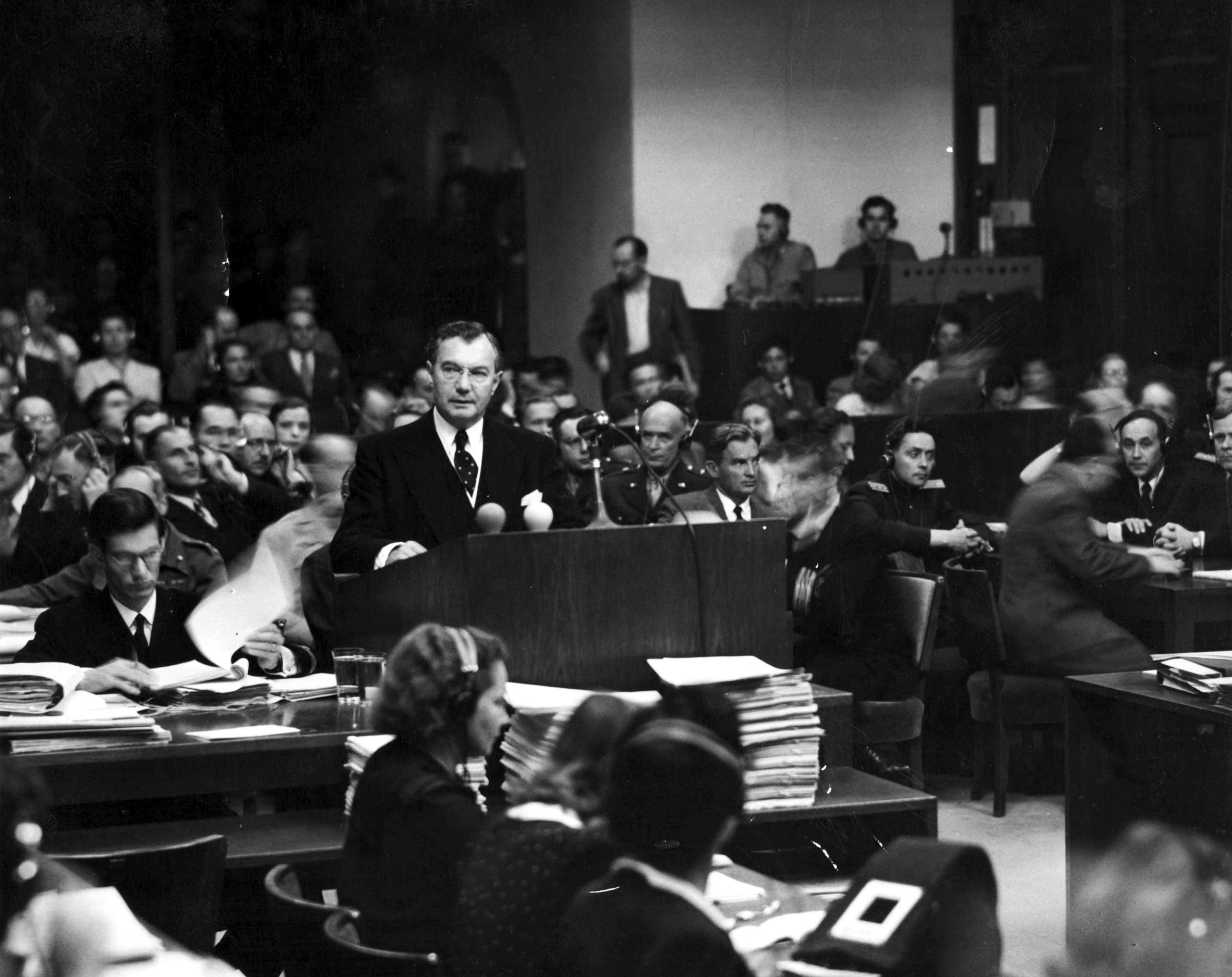 Архивная фотография заседания Верховного федерального суда США