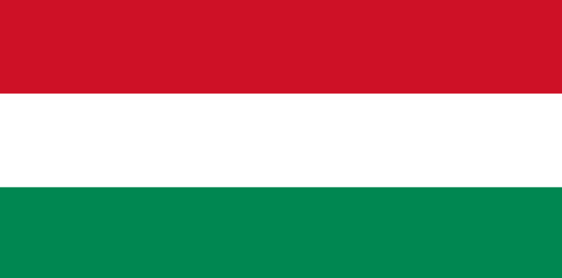 Флаг Венгрии, страны не использующей Евро