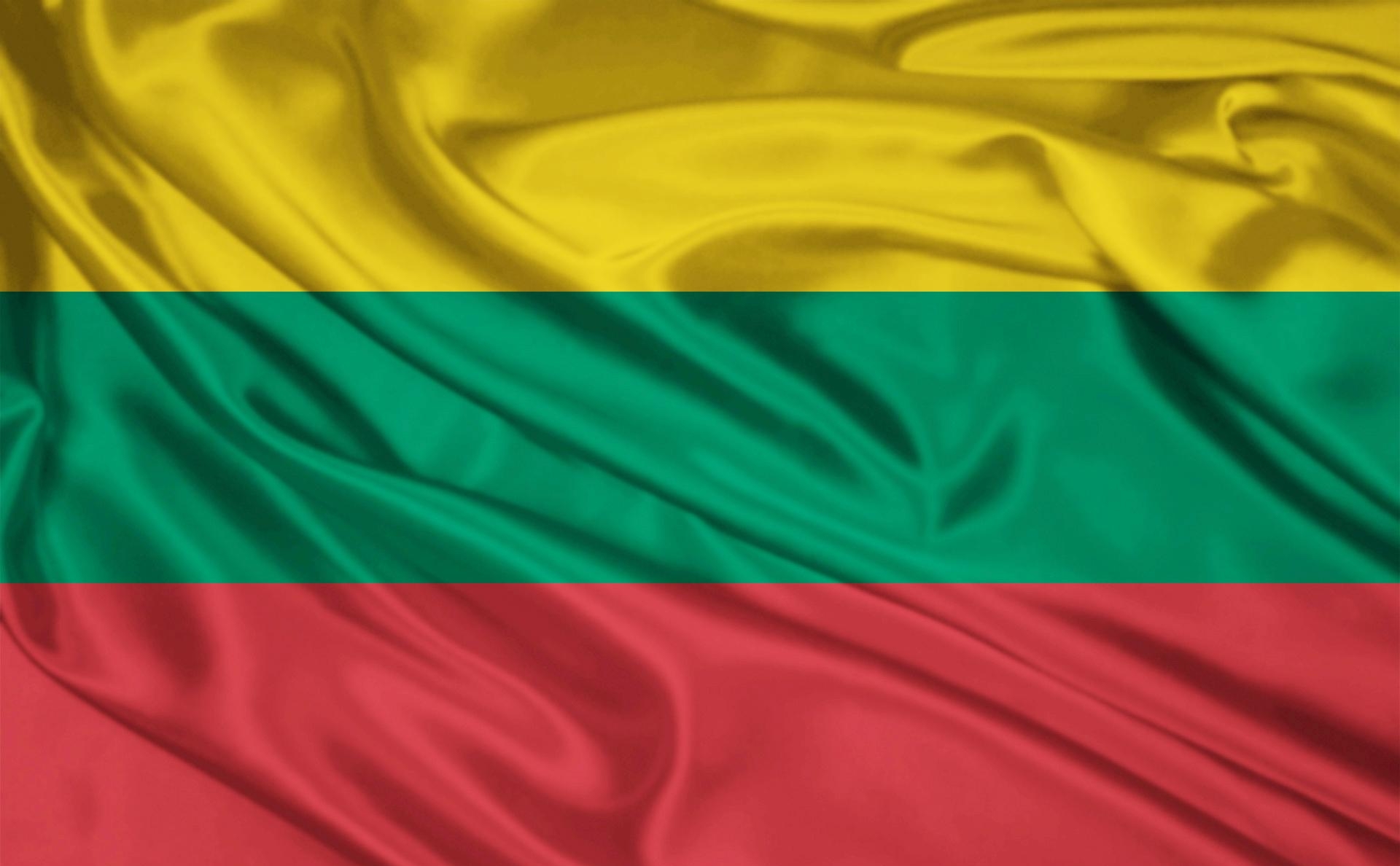 Флаг Литвы страны в ЕВС