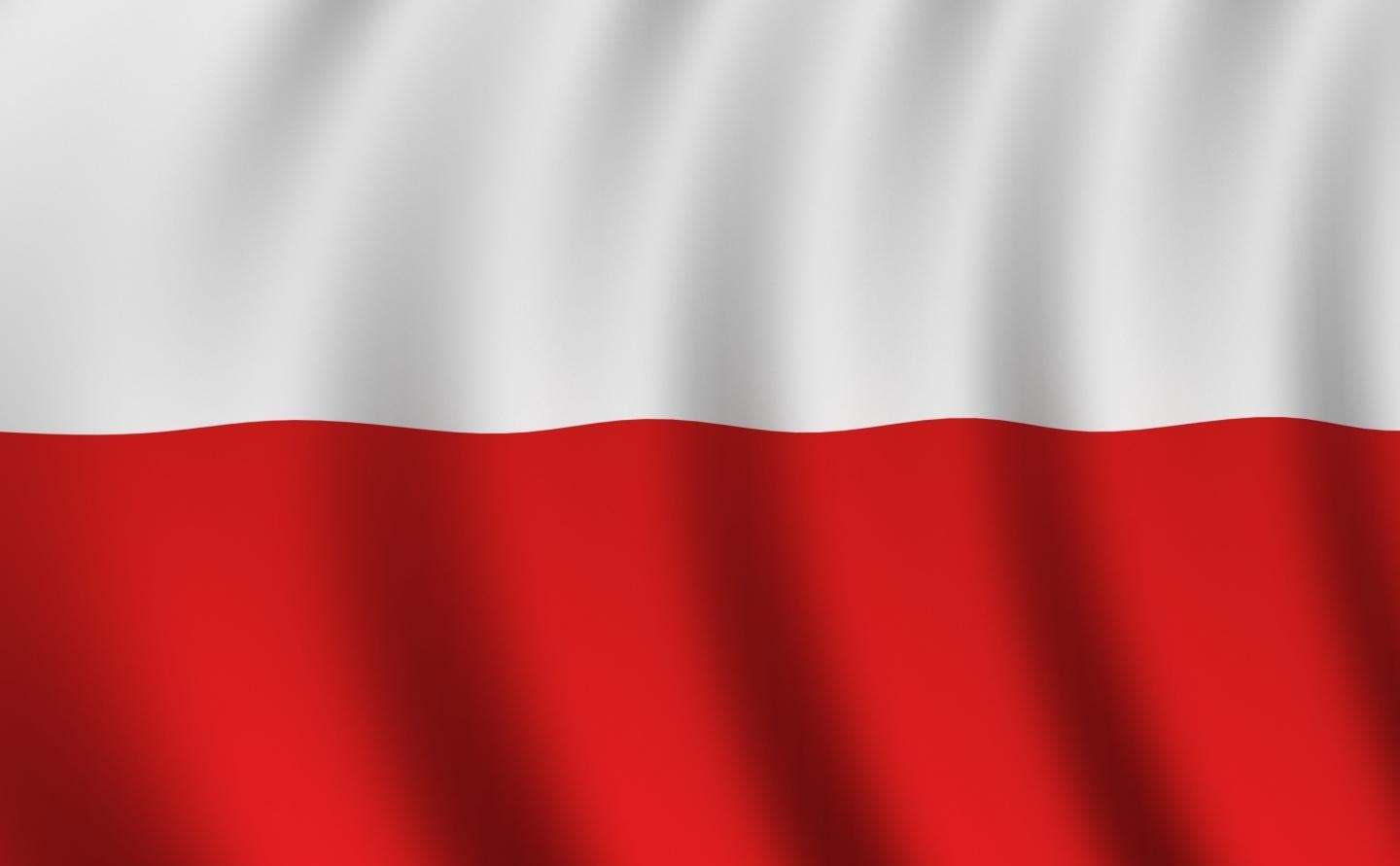 Флаг Польши страны в ЕВС