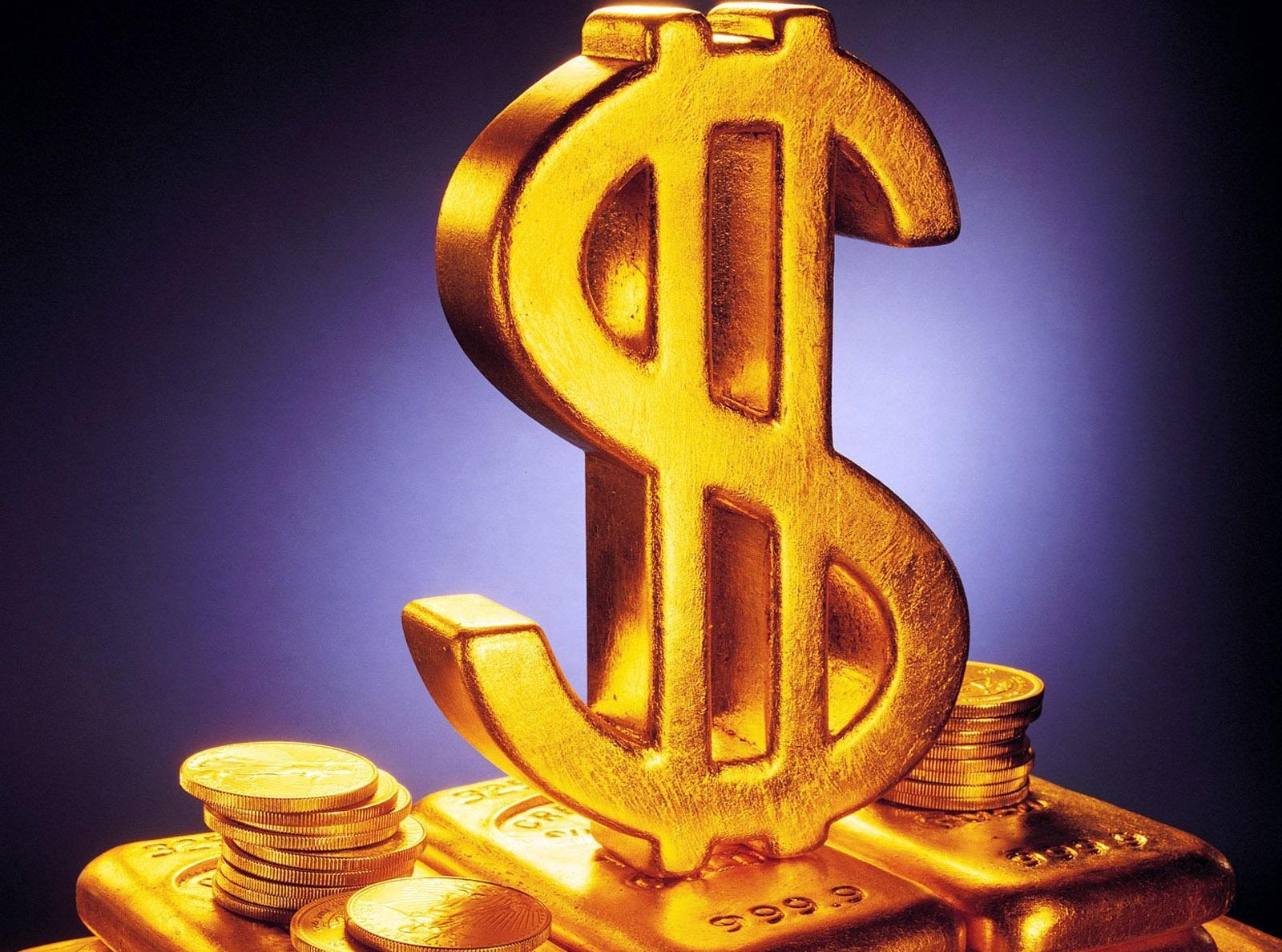 Доллар вырос по отношению к золоту (commodity)