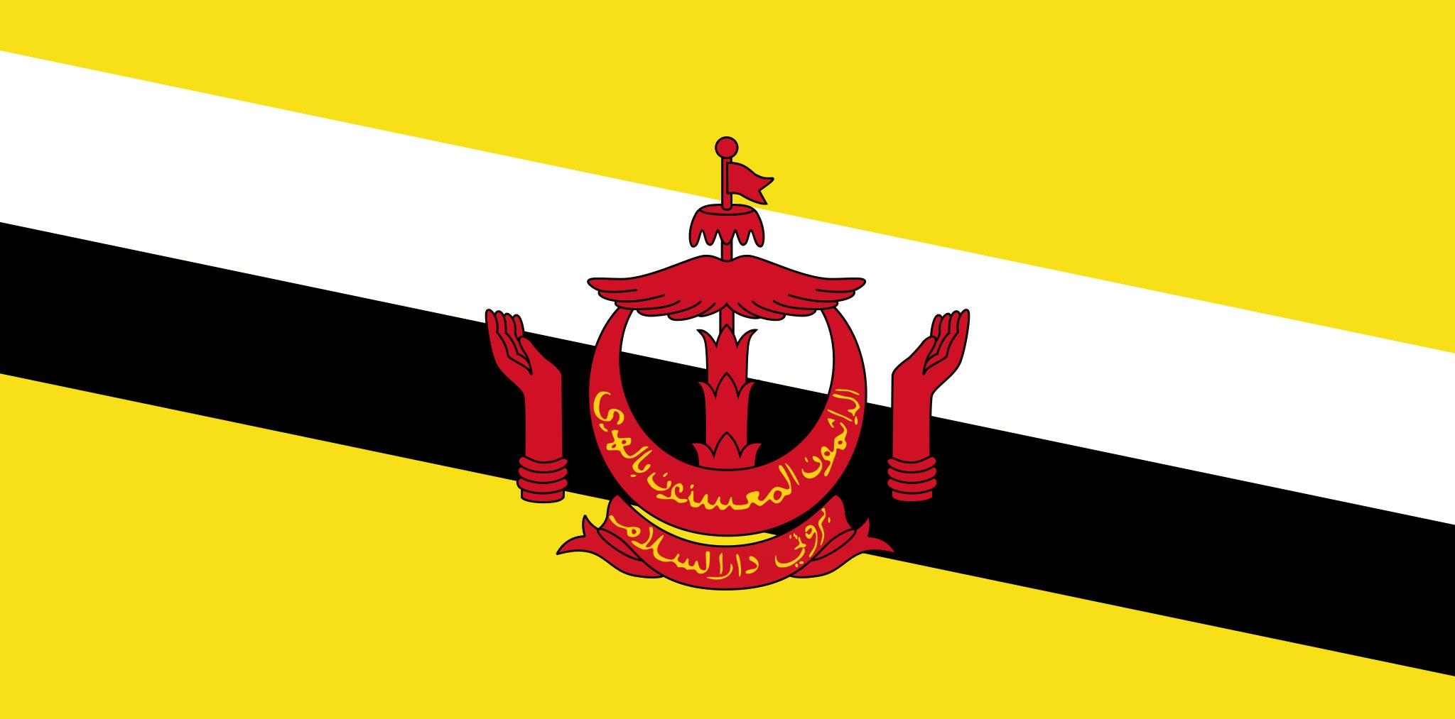 Флаг Брунея-Даруссалама