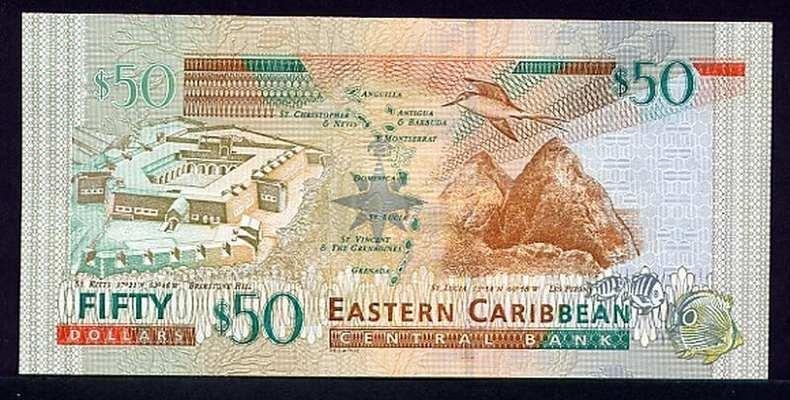 Восточно-карибская купюра