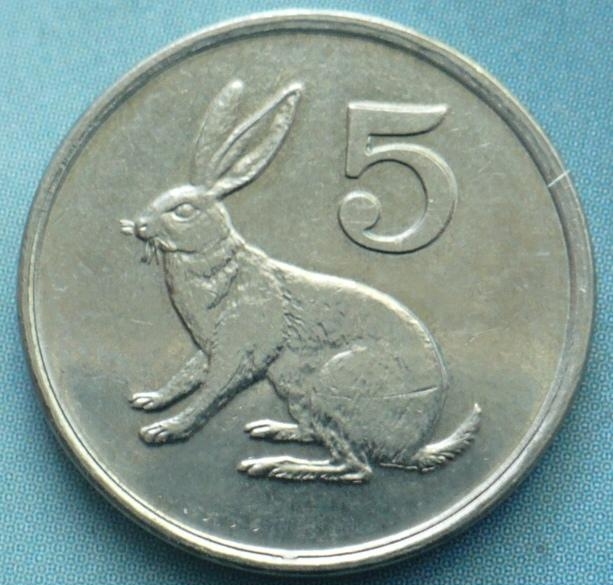 5 центов Зимбабве