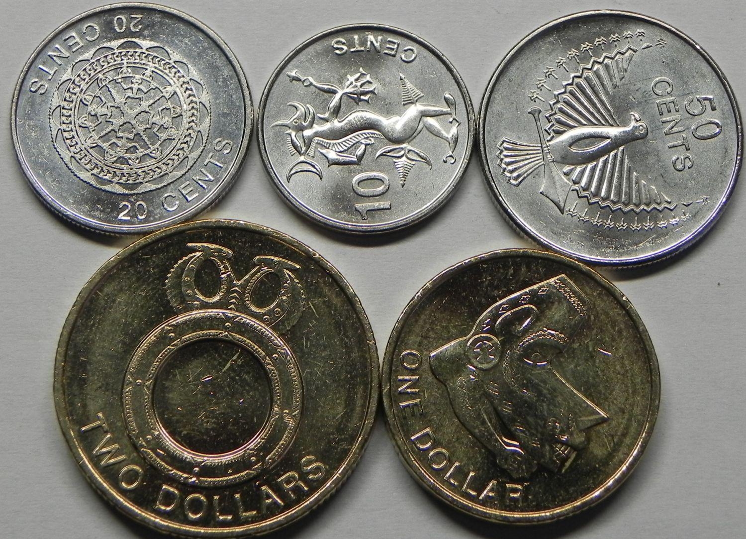 Доллар Соломоновых Островов монеты