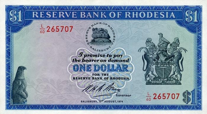 Родезийский доллар