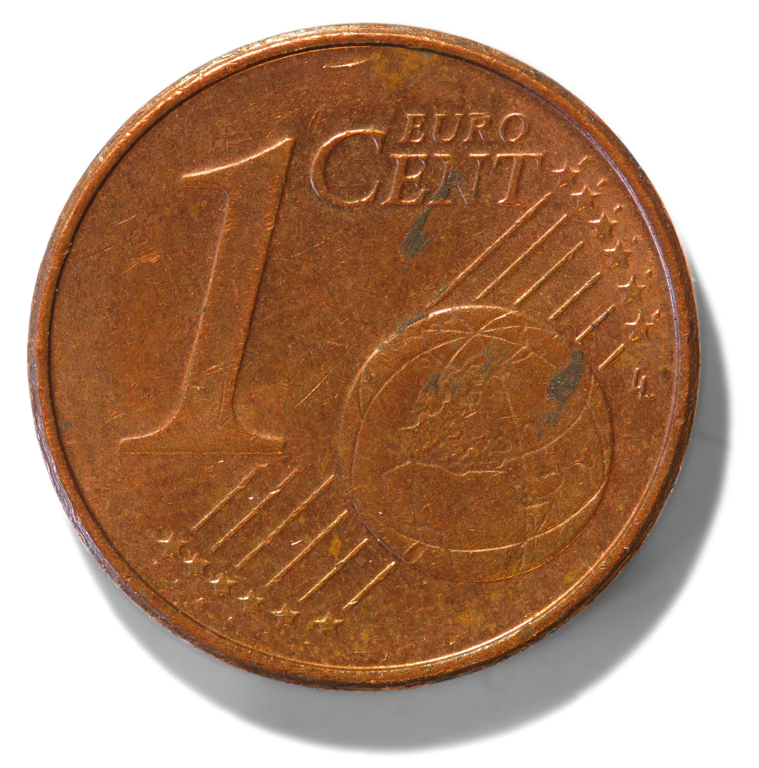 Монета 1 Euro Cent