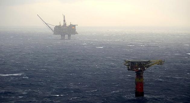 месторождение нефти в Северном море