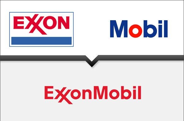 объединение компаний в корпораццию exxon Mobil