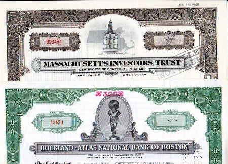Massachusetts Investors Trust - первый взаимный фонд