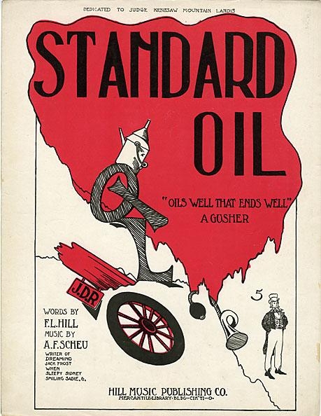 Листовка Standard Oil