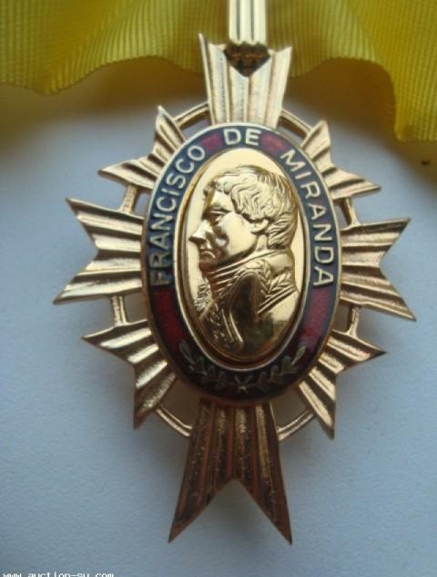 Орден Франсиско Миранды 1 класса