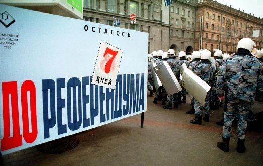 Обстановка в Минске за семь дней до Референдума