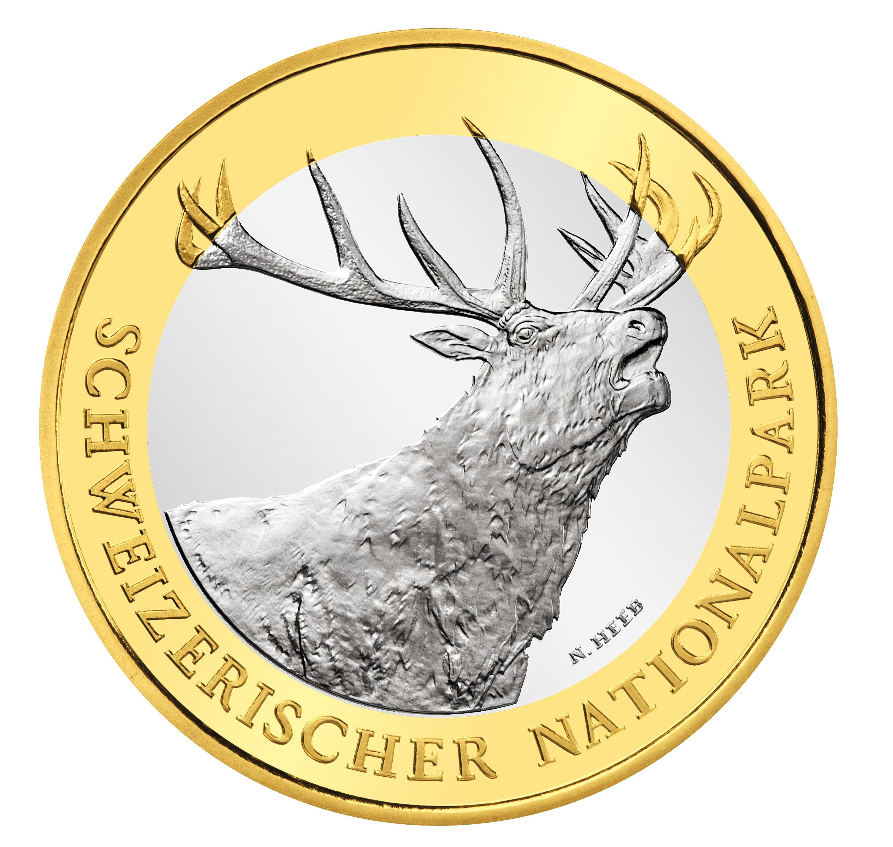 Монета Швейцарской национальной валюты