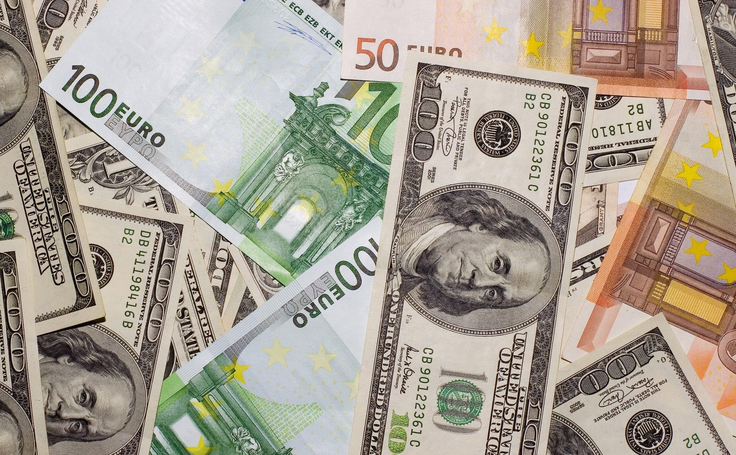 конвертация европейских валют в доллар США