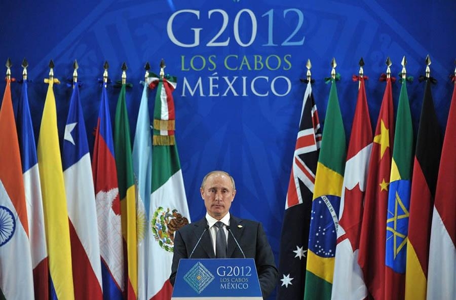 Путин на саммите G20(12)