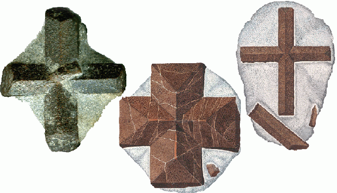 Ставролит - минерал из древнейших слоёв Земли