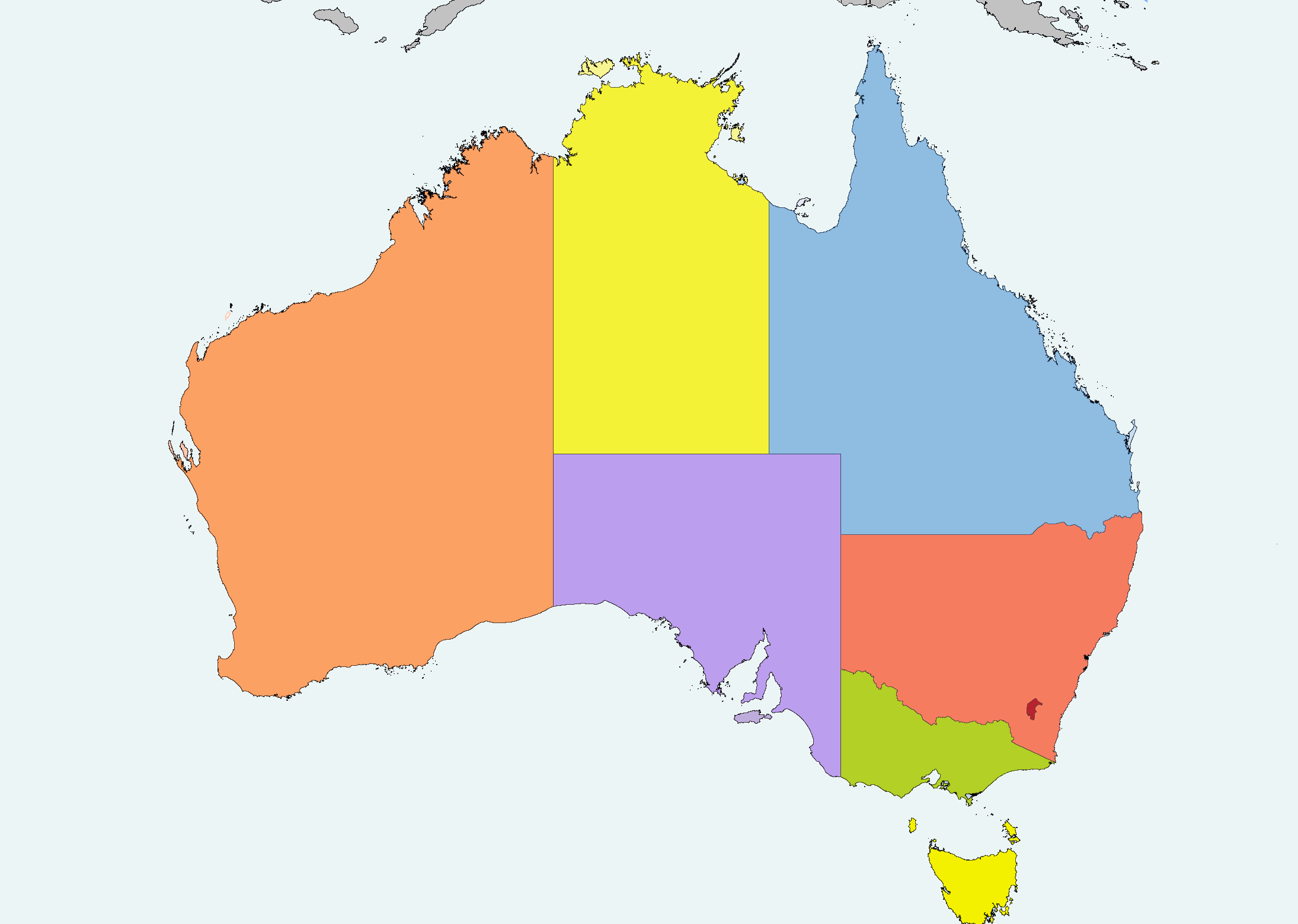 австралийские штаты