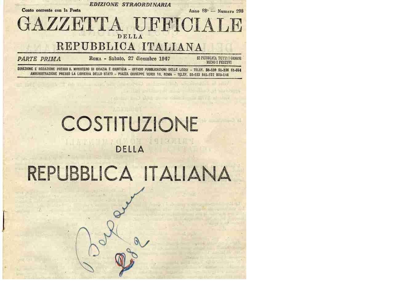 Конституция Италии основной закон государства