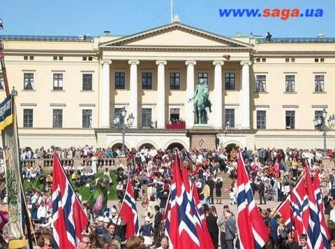 Национальный день Норвегии - это годовщина принятия Конституции 17 мая