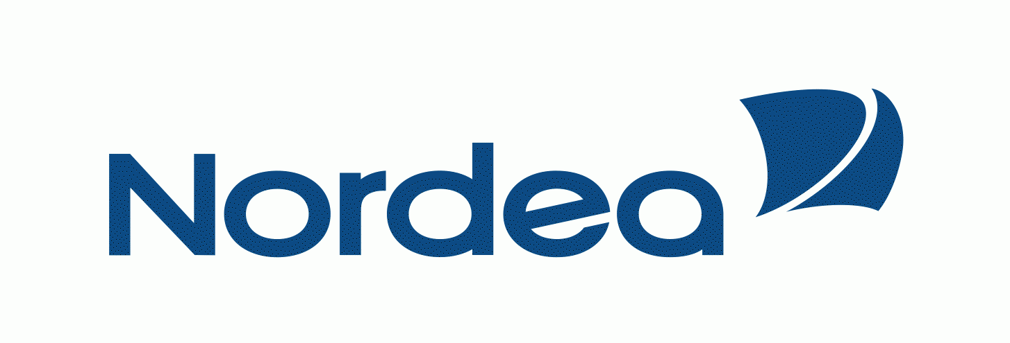 Логотип Nordea Bank AB - одного из крупнейших финансовых групп Северной Европы