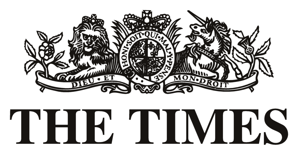 Логотип британской ежедневной газеты The Times