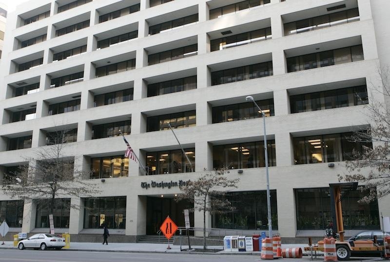 Здание штаб-квартиры влиятельной американской ежедневной газеты The Washington Post