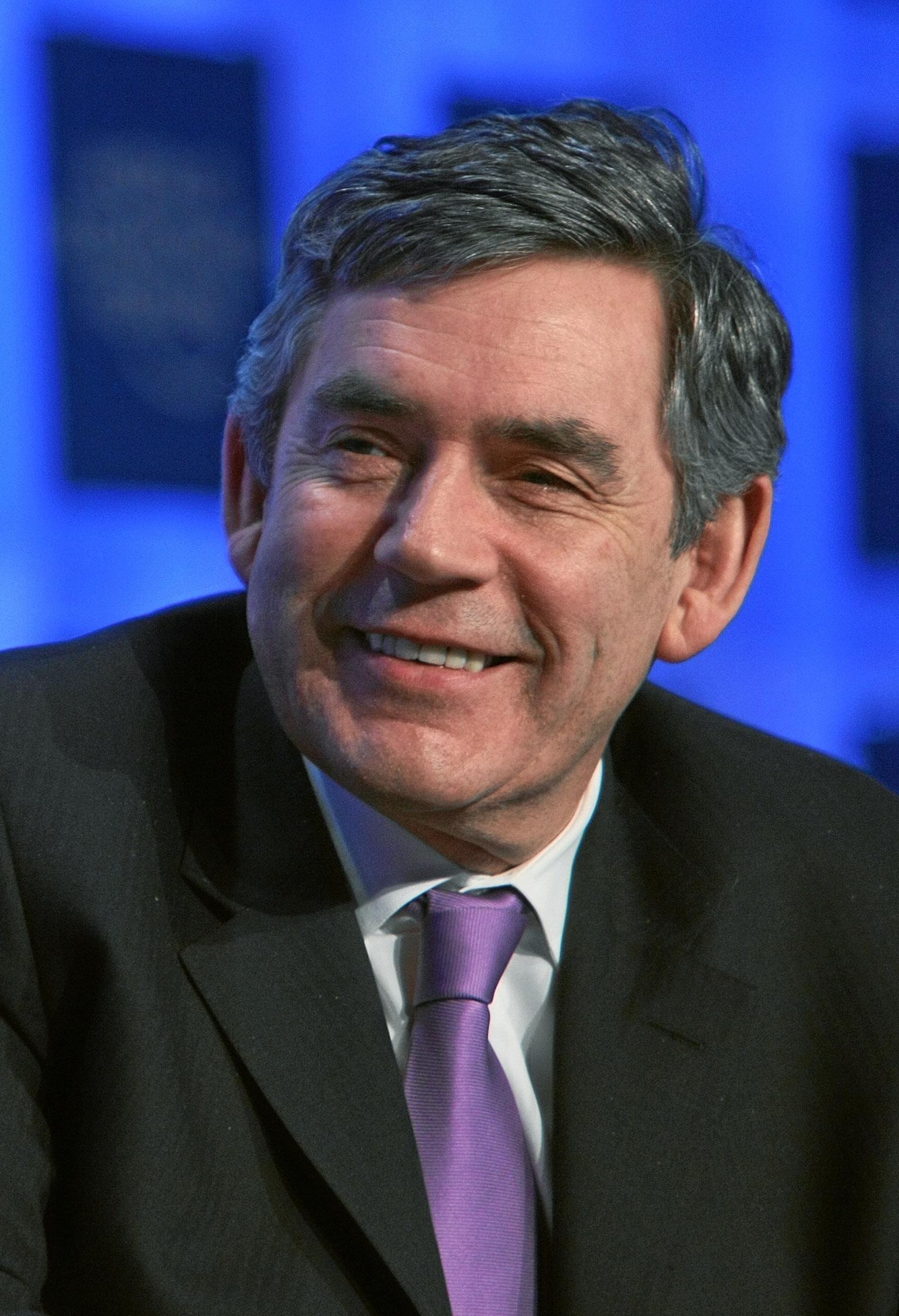 Джеймс Гордон Браун (1951) - британский (шотландский) политик, лейборист, 74-й премьер-министр Великобритании с 2007 по 2010 год