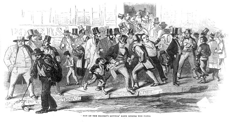 Первый мировой экономический кризис 1857 год